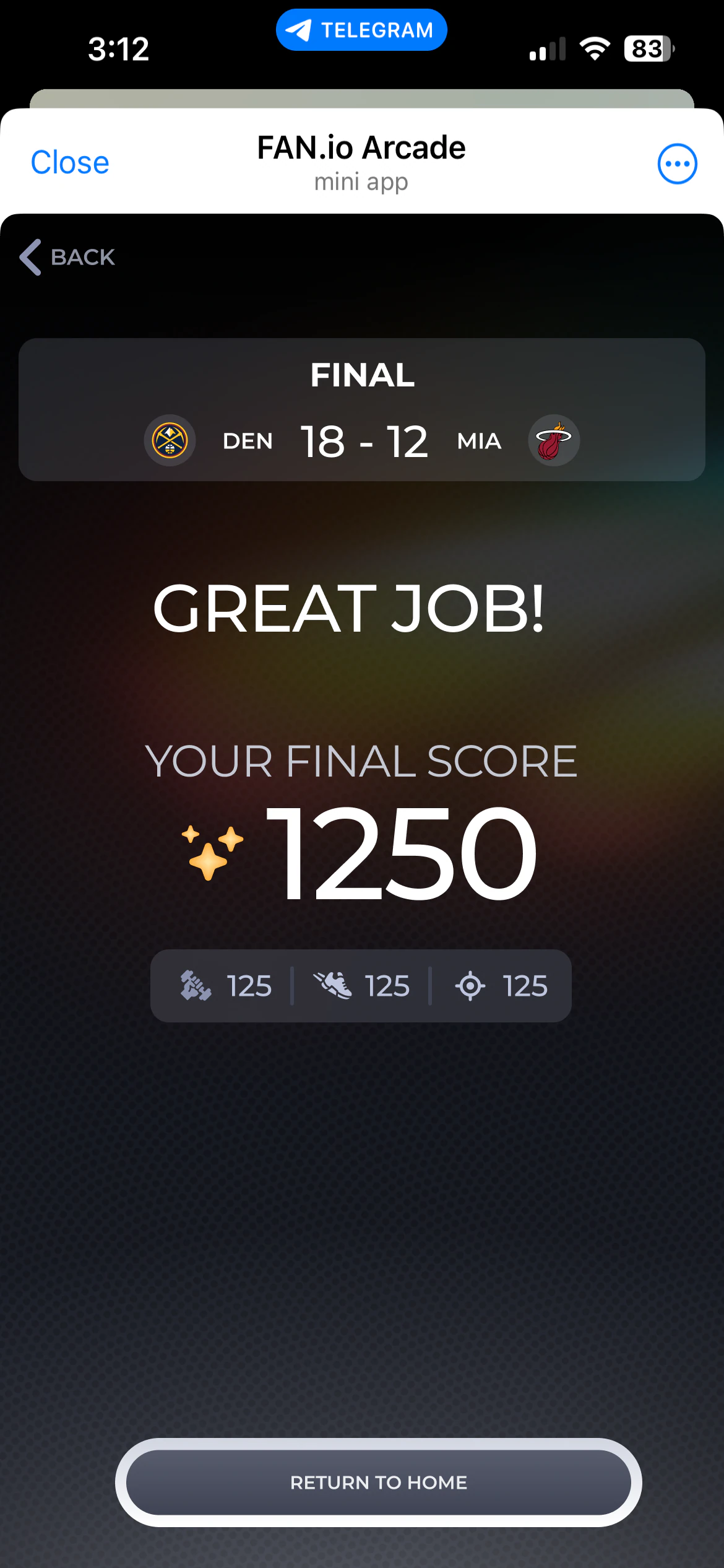 Wincast, telas do app 2